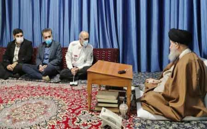 رئیس اورژانس کشور با آیت الله علوی گرگانی و حسینی بوشهری دیدار کرد